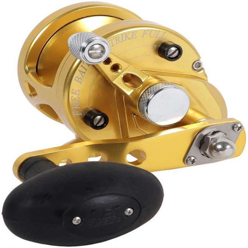 Avet SXJ 5.3 G2 MC NGP Single Speed Reel - Gold (No Glide Plate)
