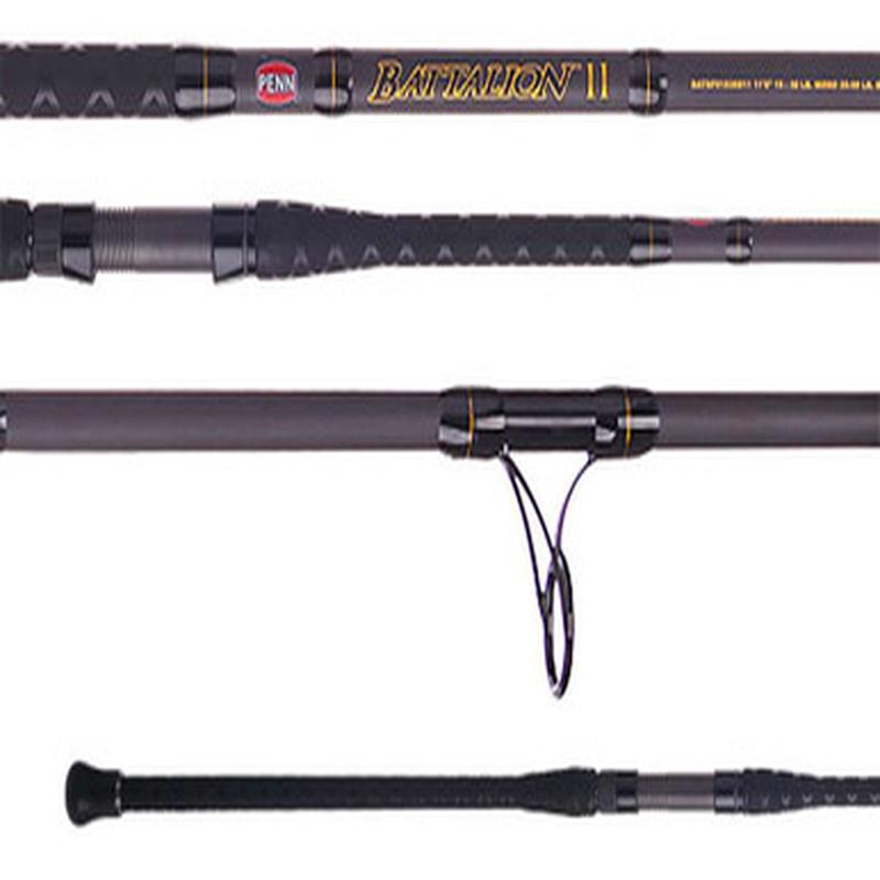 Penn BATSFII1220S10 Battalion II Surf Spinning Rod - 10 ft.