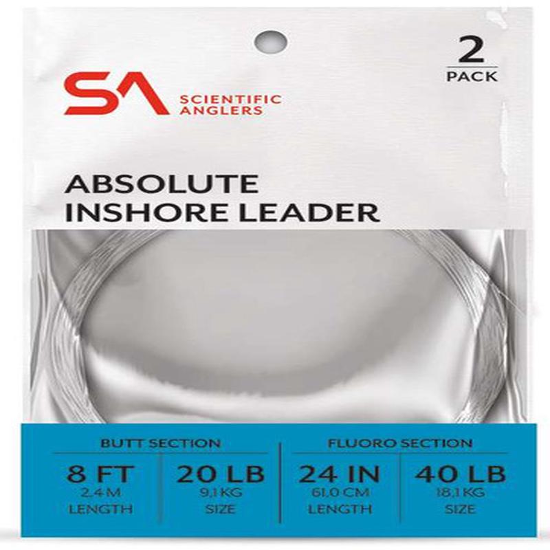 Scientific Anglers Absolute Inshore Leader - 2pk