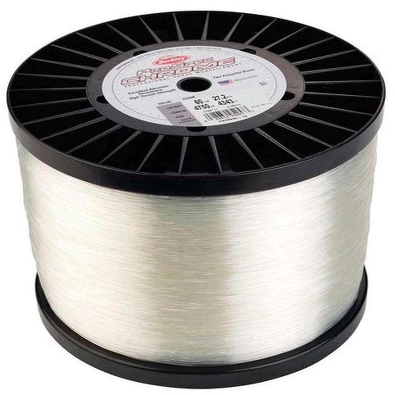 Berkley ProSpec Chrome - Bulk Large Spool - Clear - 130 lb.