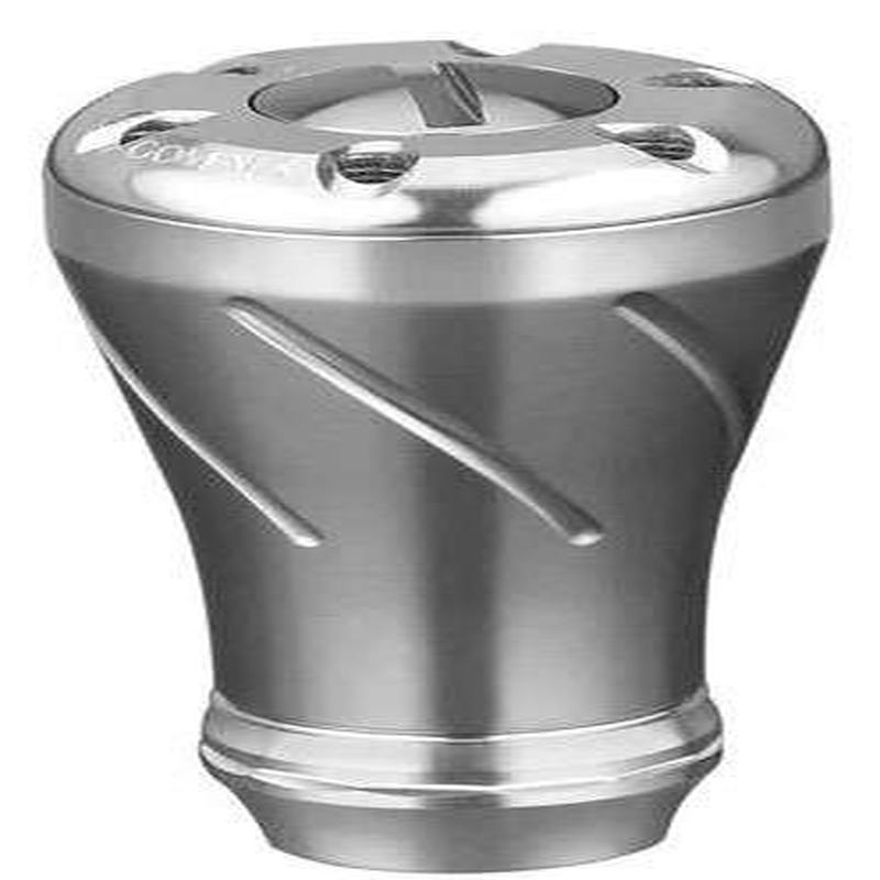 Gomexus Power Knob Aluminum A20 - Titantium & Silver