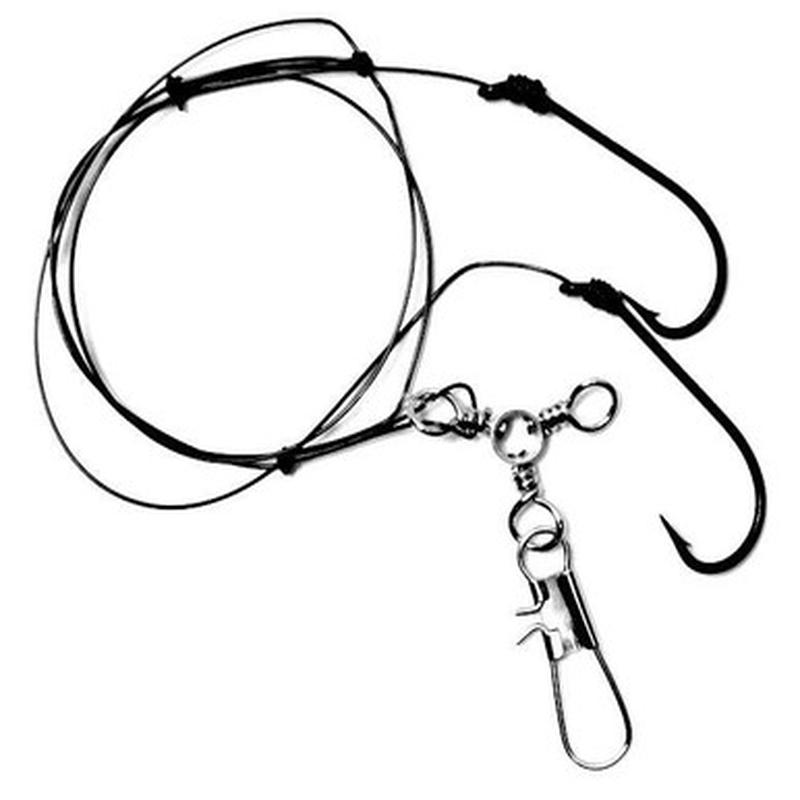 Sea Striker Blackfish Rig - Size 4 Hook, 60lb 18'' Wire