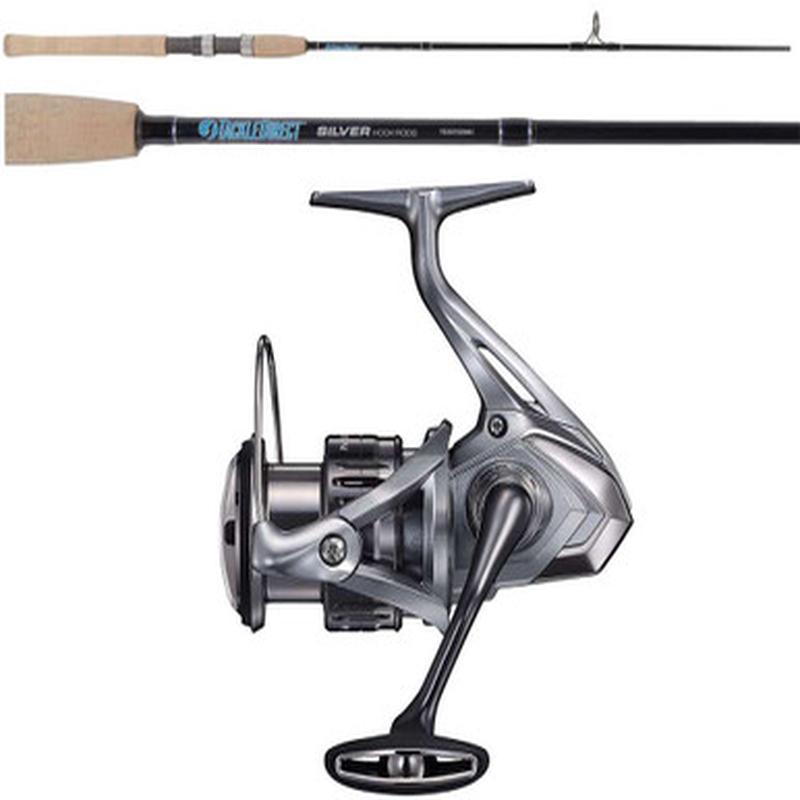 Shimano Nasci FC NAS4000XGFC / Silver Hook TDSS702MH Travel Combo