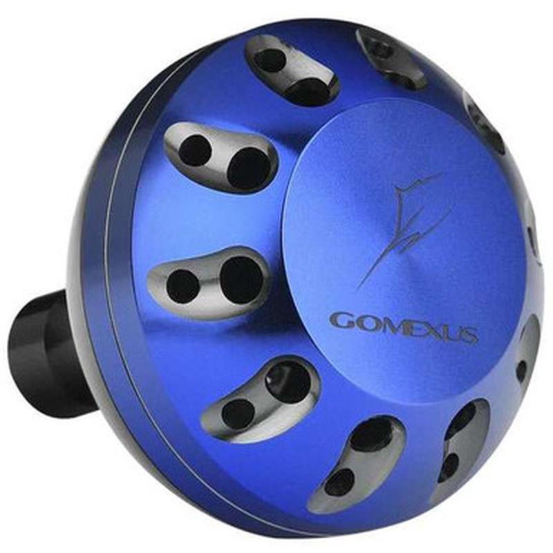 Gomexus Power Knob Aluminum D47 - Black & Blue Smoke