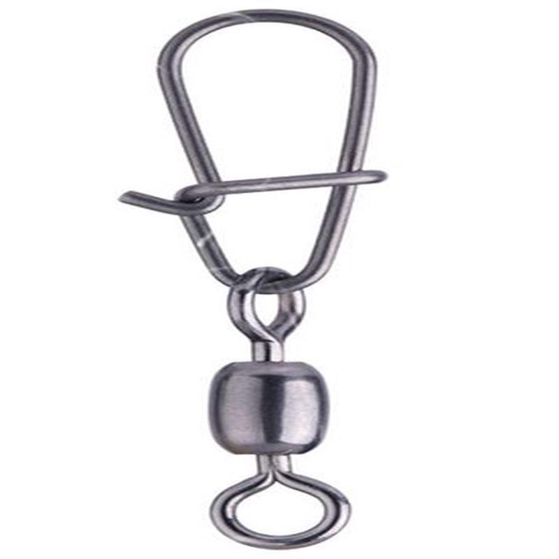 BKK Duolock Snap Swivel-51 Stainless Steel Swivel - #0 - 5 Pack