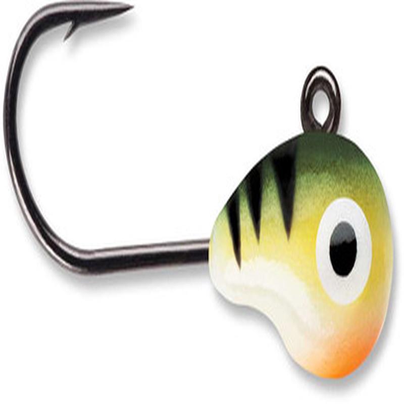 VMC Tungsten Tubby Jig - 1/32oz - Glow Yellow Perch