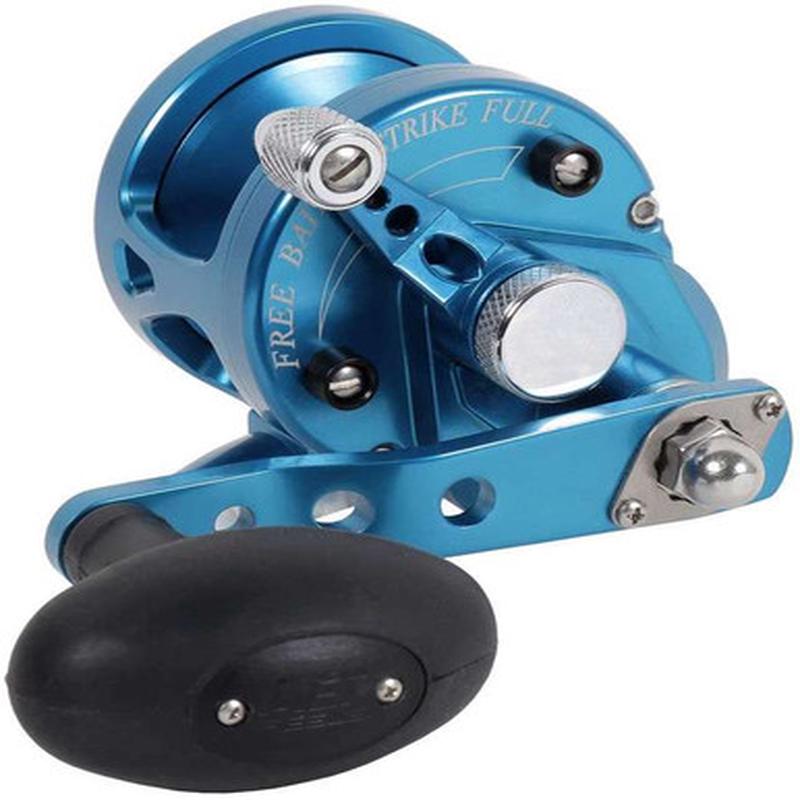 Avet SXJ 5.3 G2 NGP Single Speed Reel - Blue (No Glide Plate)