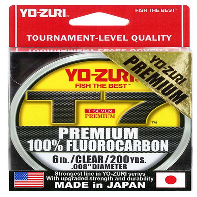 Yo-Zuri T7 Premium Fluorocarbon - 200yds - 6lb