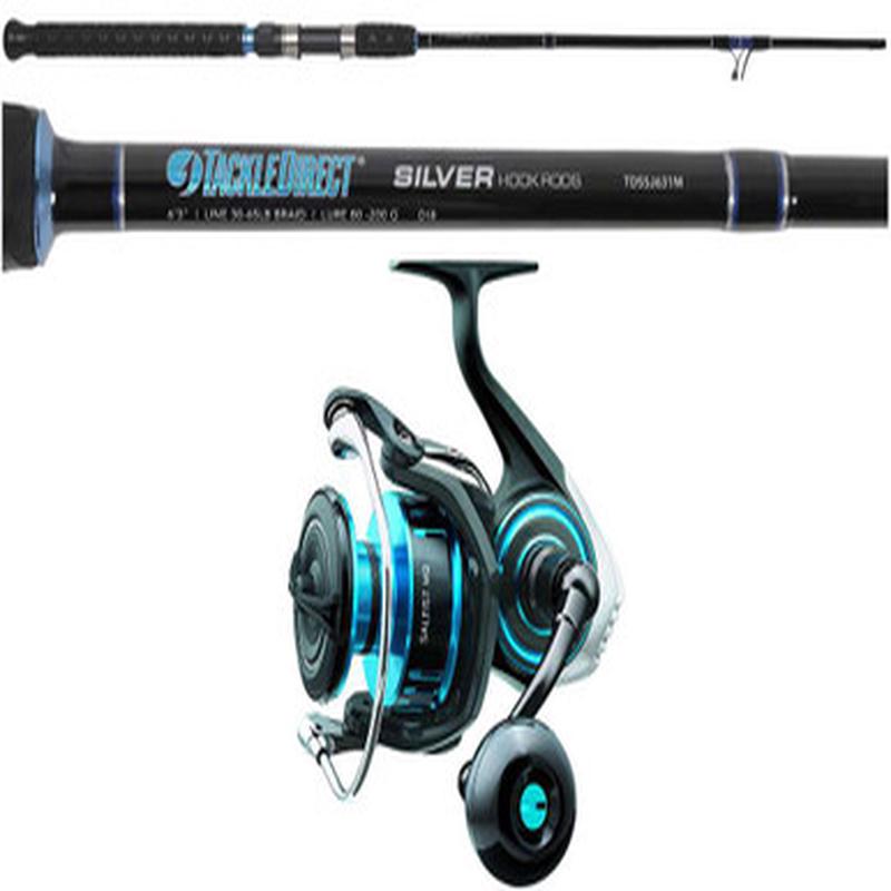 SALTISTMQ5000D-H / TDSSJ631M Silver Hook Jigging Combo