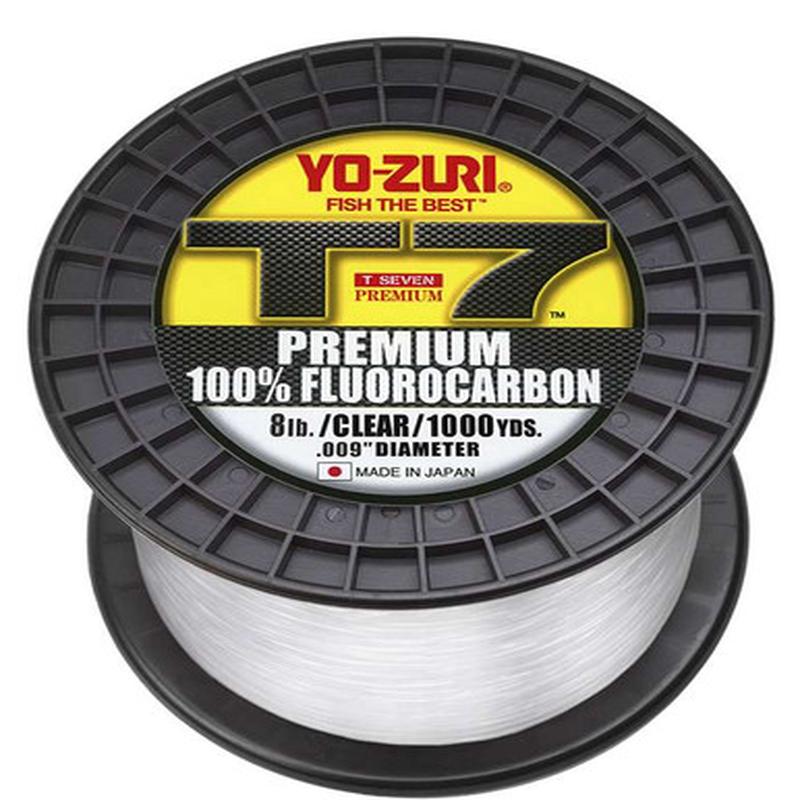Yo-Zuri T7 Premium Fluorocarbon - 1000yds - 8lb