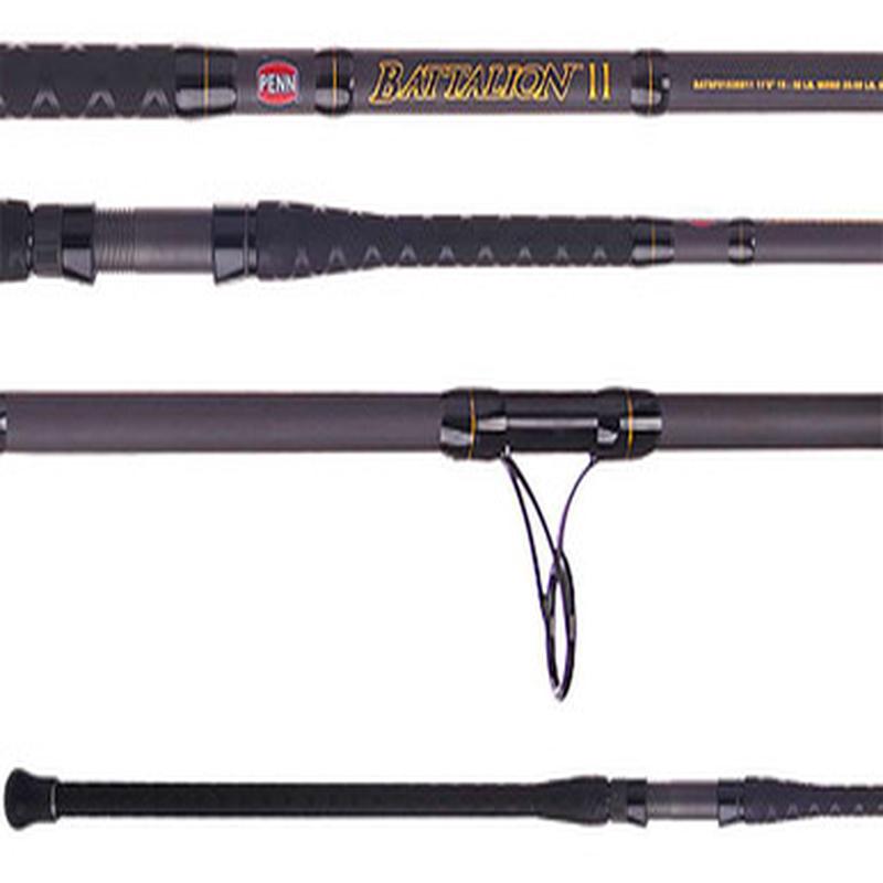 Penn BATSFII2040S12 Battalion II Surf Spinning Rod - 12 ft.
