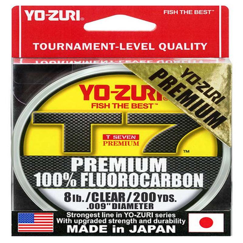 Yo-Zuri T7 Premium Fluorocarbon - 200yds - 8lb