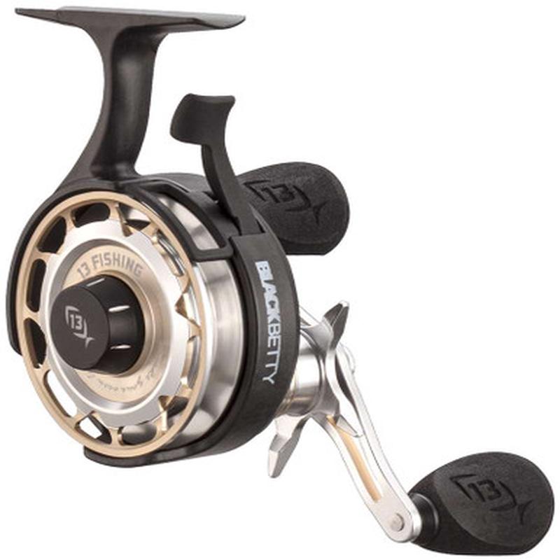 13 Fishing BBCFFW2.5-RH Black Betty FreeFall Carbon Ice Reel