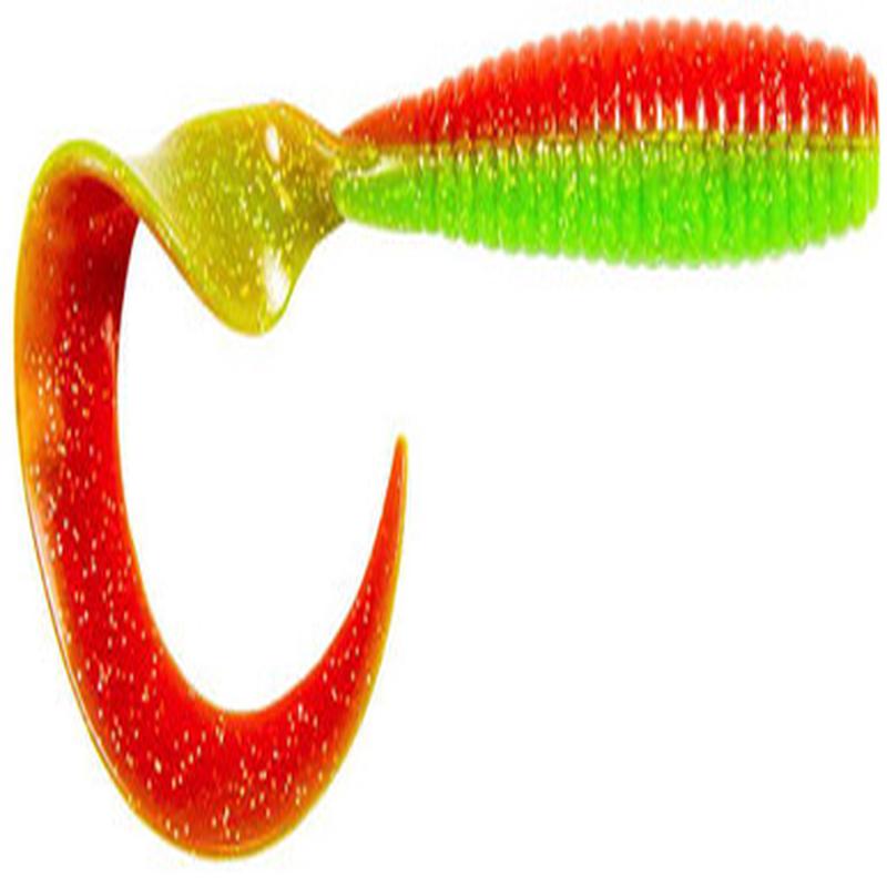 Z-Man DoormatadorZ Scented BaitZ - 5 in. - Nuked Chicken Glow - 4 Pack