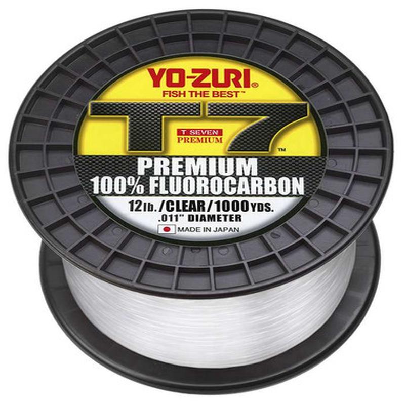 Yo-Zuri T7 Premium Fluorocarbon - 1000yds - 12lb