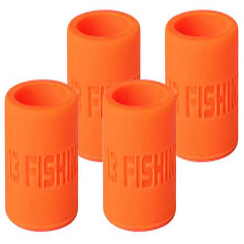 13 Fishing Ice Reel Anchor Wraps - Neon Orange
