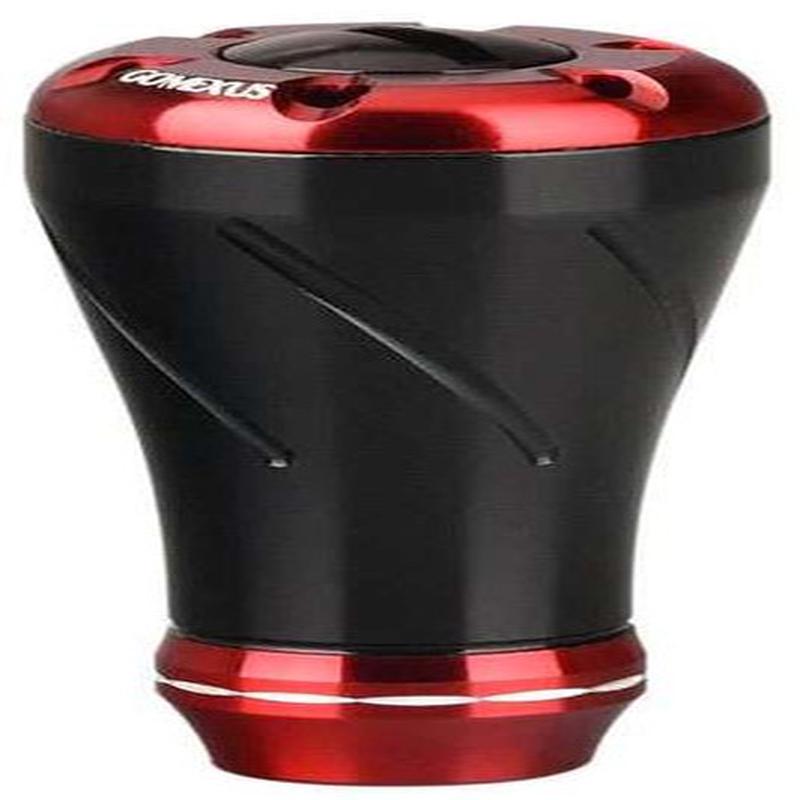 Gomexus Power Knob Aluminum A20 - Black & Red