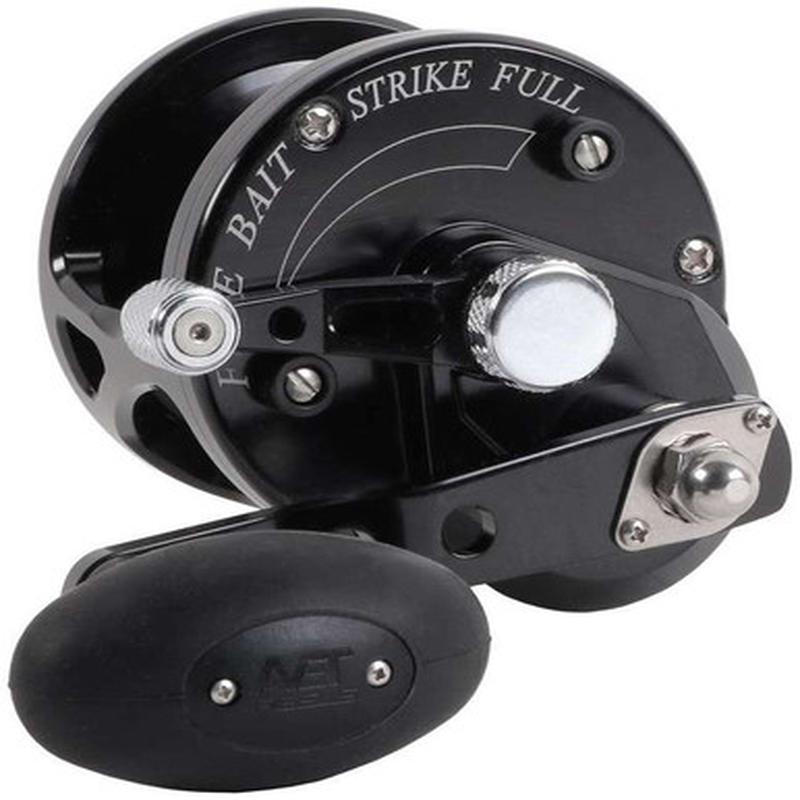 Avet JX 6.0 G2 MC Single Speed Reel - Black (No Glide Plate)