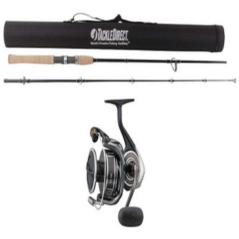 TDSS702MH Silver Hook 2-pc/Daiwa BGMQ4000D-XH BG MQ Spinning Combo