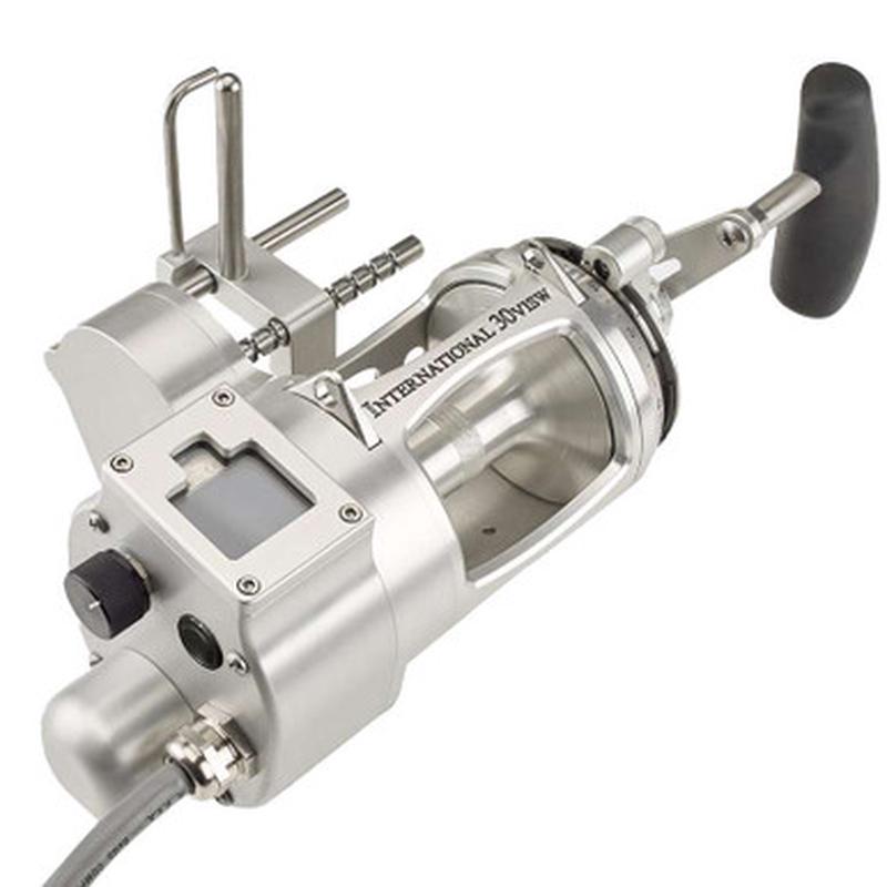 Hooker Electric Penn International 30VISWS Electric Reel w/ Autostop, Level Wind, & Line Counter - Silver