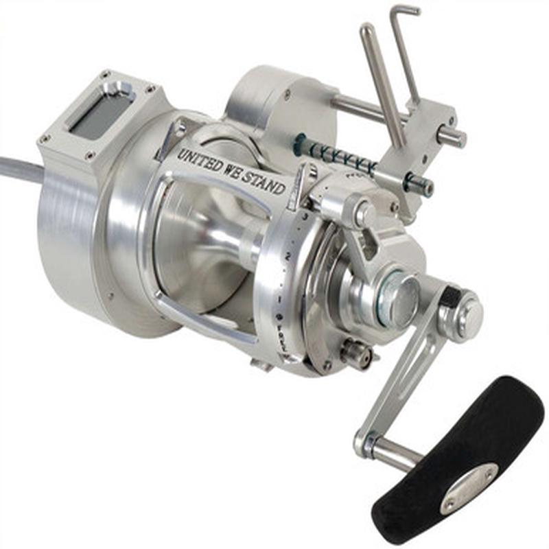 Hooker Electric Penn International 50VISWS Electric Reel w/ Autostop, Level Wind, & Line Counter - Liberty