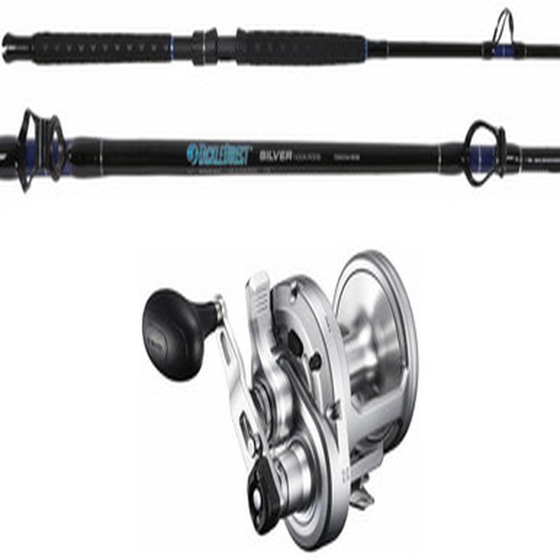 TDSSUT661MHSB Silver Hook/Shimano SPM20II SpeedMaster Conventional Combo