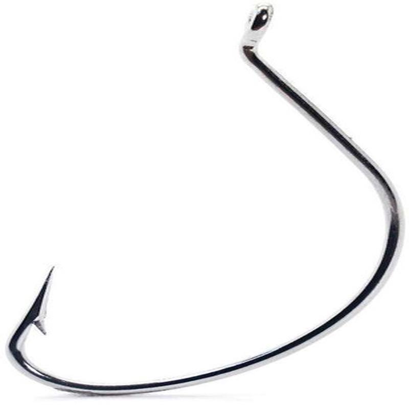 Mustad 37160S-SS-5/0-8 Wide Gap Croaker Hook - Size 5/0 - 8 Pack
