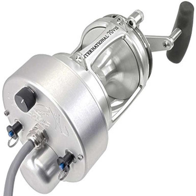 Hooker Electric Penn International 70VISS Electric Reel w/ Detachable Motor - Silver