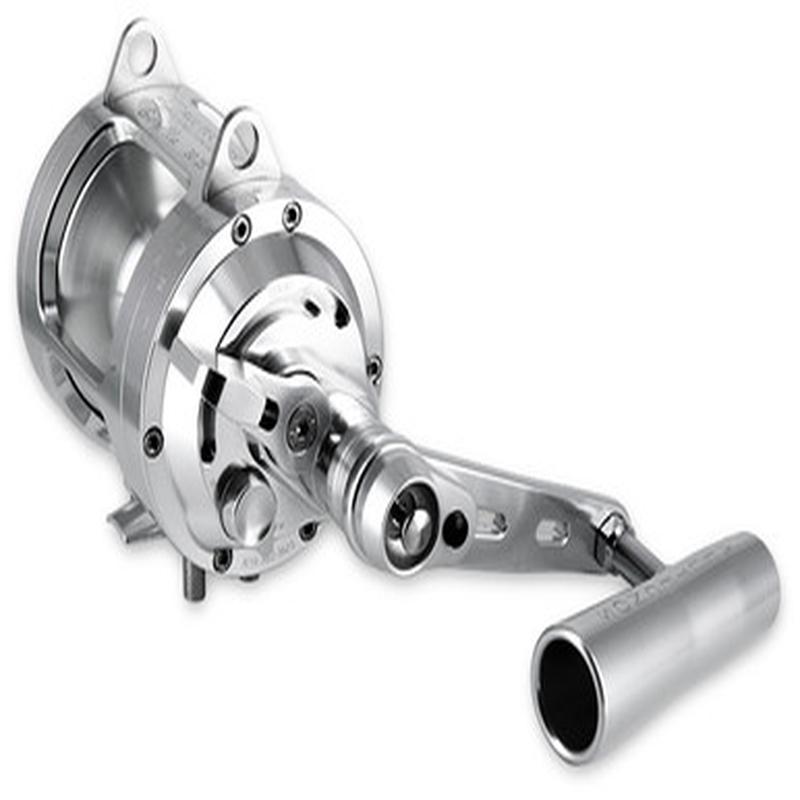 Alutecnos Albacore 30 2-Speed Gorilla Reel - Silver