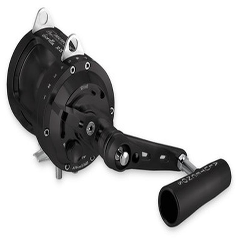 Alutecnos Albacore 30 2-Speed Gorilla Reel - Black