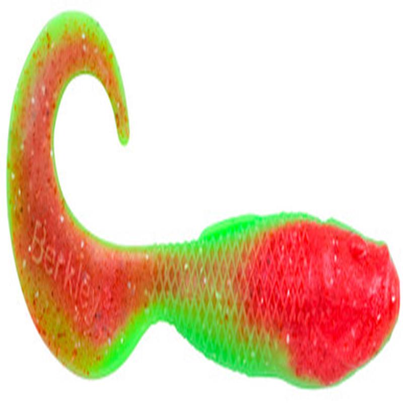 Berkley Gulp! Alive 4in Swimming Mullet - 1/2 Pint - Nuclear Chicken