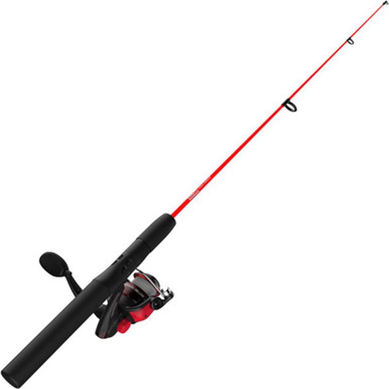 Zebco DOCKRDSP301M Dock Demon Spinning Combo - 30 in. - Red