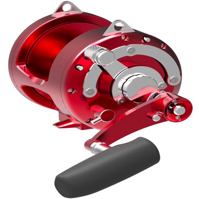 Avet T-RX 50 2-Speed Lever Drag Big Game Reel - Red