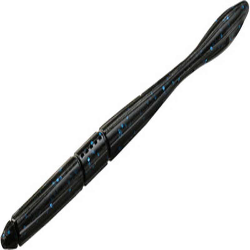 13 Fishing Bubble Butt Worm - 5in - Blackberry Cobbler