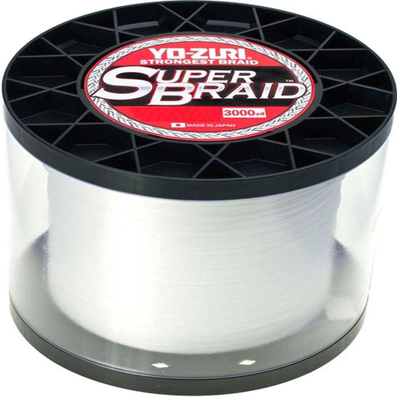 Yo-Zuri SuperBraid PE Fishing Line - White - 20 lb - 3000 yds