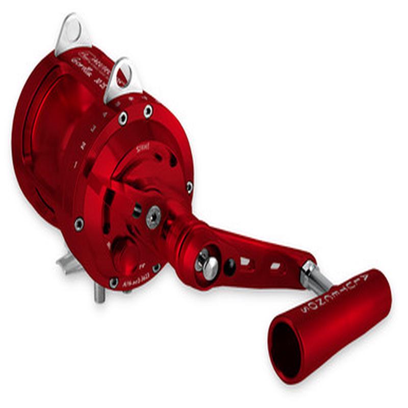 Alutecnos Albacore 30 2-Speed Gorilla Reel - Red