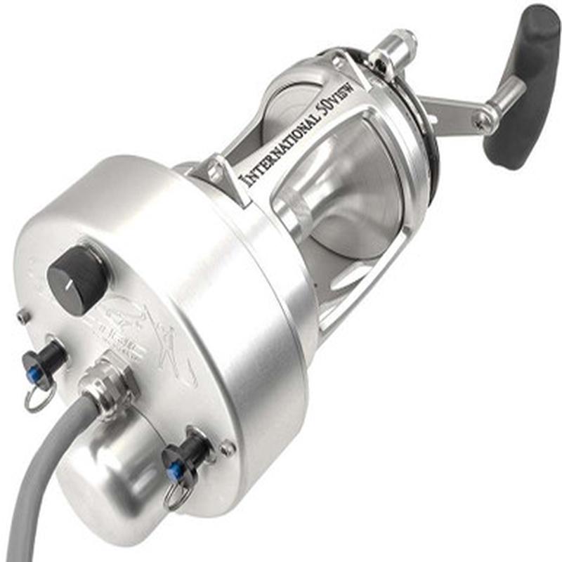 Hooker Electric Penn International 50VISWS Electric Reel w/ Detachable Motor - Silver