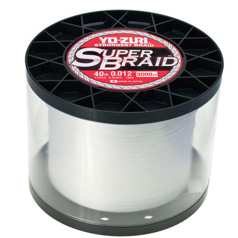 Yo-Zuri SuperBraid - 3000 yds - 40 lb - White
