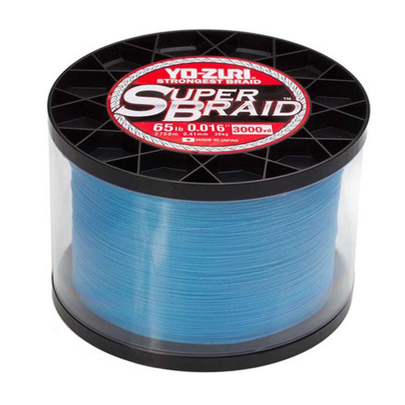 Yo-Zuri SuperBraid - 3000 yds - 65 lb - Blue