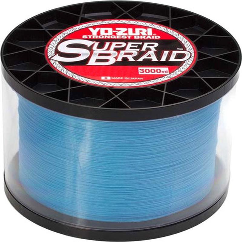 Yo-Zuri SuperBraid PE Fishing Line - Blue - 20 lb - 3000 yds