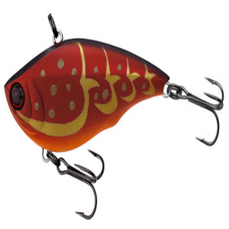 Yo-Zuri R1159 Rattl'n Vibe Lure - Matte Rayburn Red Crawfish