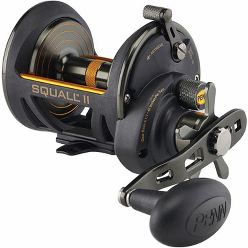 Penn SQLII40SDLH Squall II Star Drag Conventional Reel
