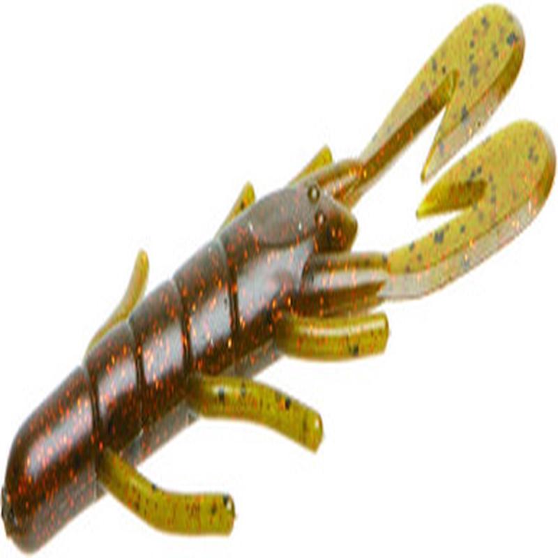 Zoom Ultra Vibe Speed Craw / 3-1/2in  Green Pumpkin