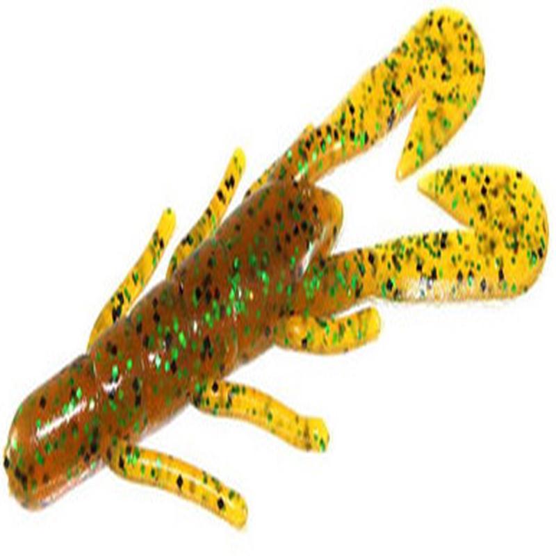 Zoom Ultra Vibe Speed Craw - Rootbeer/Chatreuse - 3-1/2in