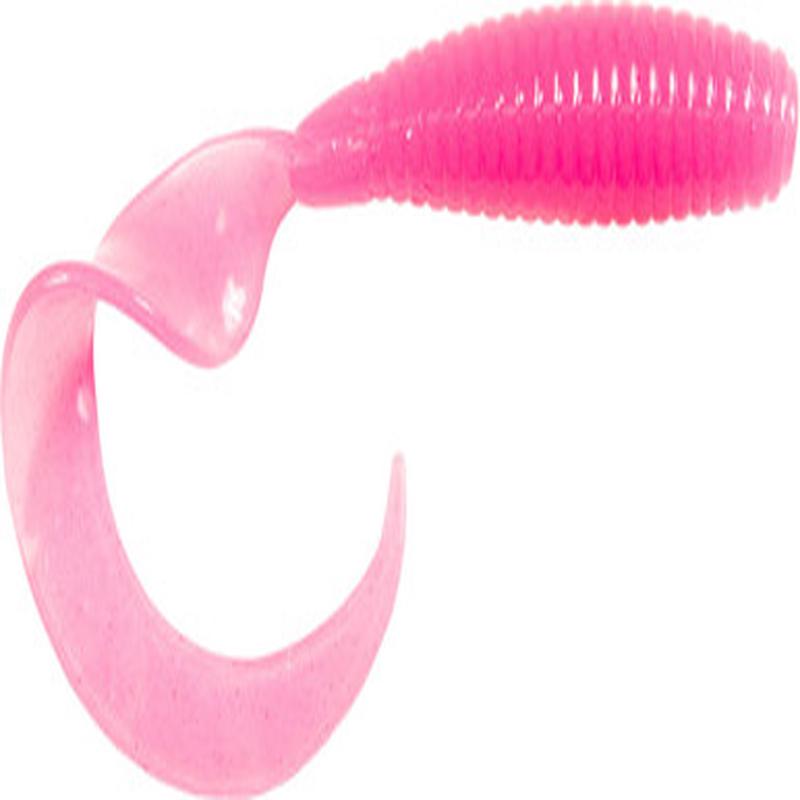 Z-Man DoormatadorZ Scented BaitZ - 6 in. - Pink Glow - 3 Pack