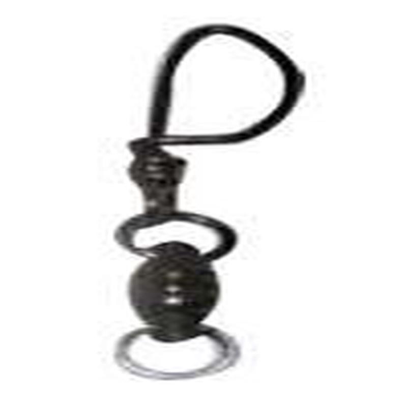 Tsunami Stainless Steel Ball Bearing Swivel Welded Ring & Snap - 1x1 (70lb) - 8pk