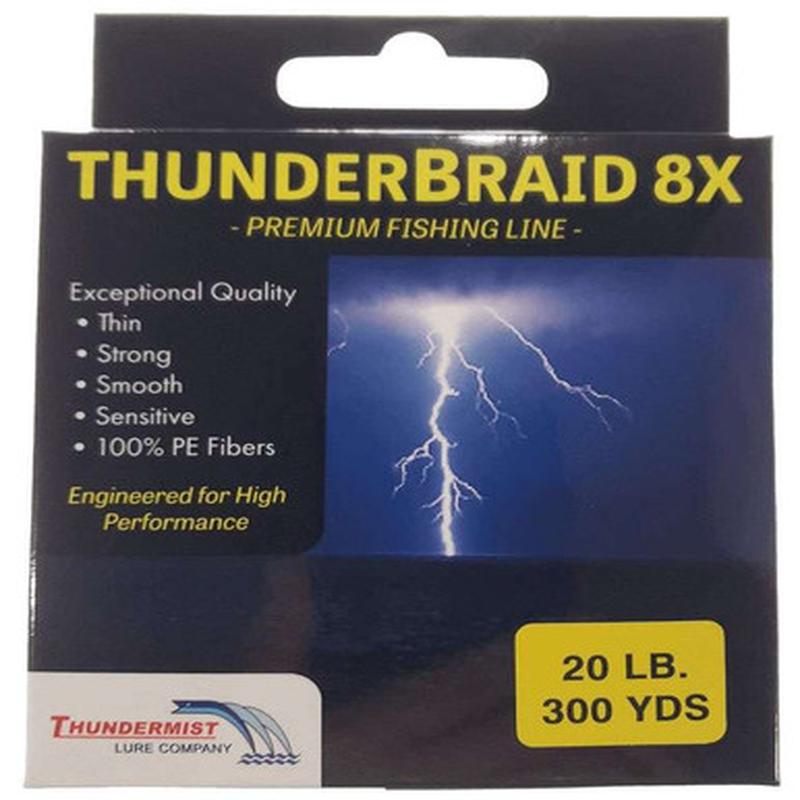Thundermist ThunderBraid 8X Braided Line - 20lb - 300yd