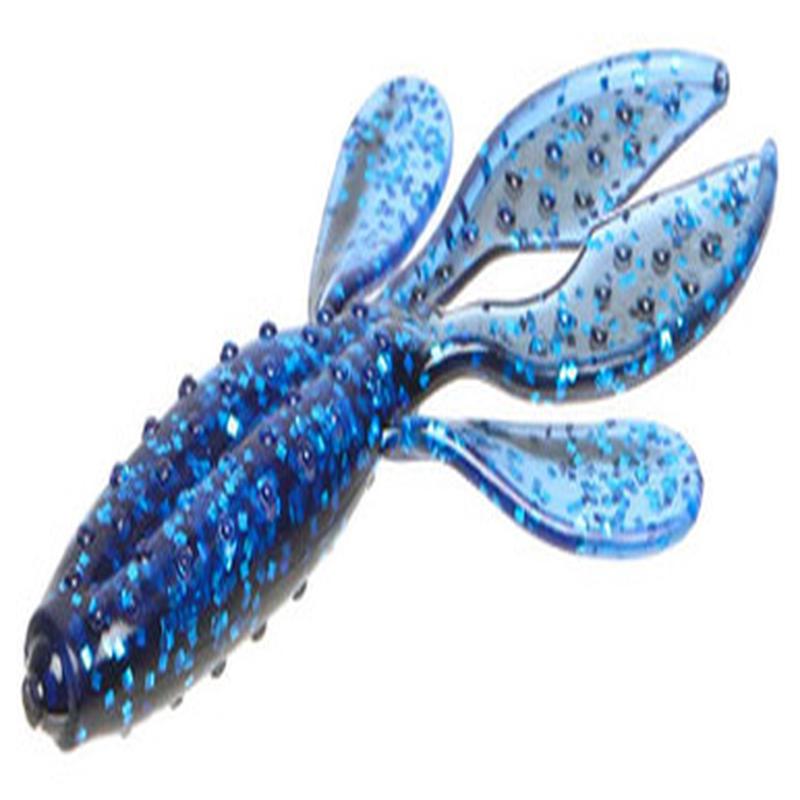 Zoom Z-Hog Jr. Bait 3-1/2in Black Sapphire