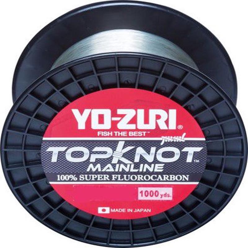 Yo-Zuri TopKnot Mainline Fluorocarbon - 1000 yds - 16 lb - Natural Clear