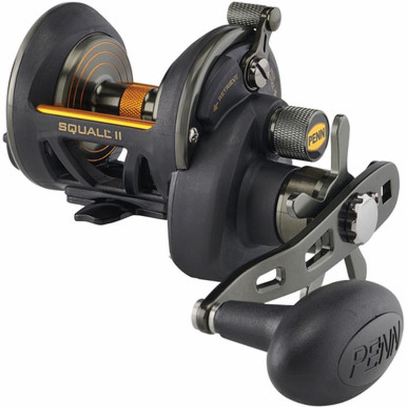 Penn SQLII15SDLH Squall II Star Drag Conventional Reel